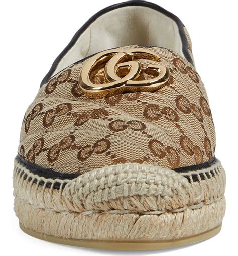 gucci pilar espadrille tiger print flat|Nordstrom Rack Pacific Commons Shopping Center.